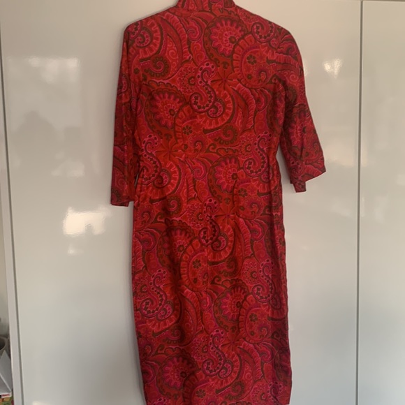 Handmade Dress - Silk like fabric - Picture 3 of 5